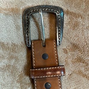 Men’s 36 Justin all leather belt